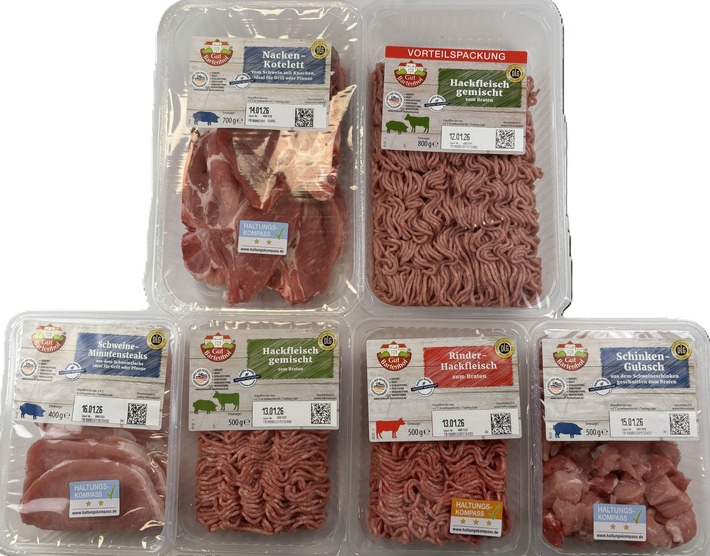Herzhaft, lecker und ab Jahresbeginn 2026 noch günstiger: NORMA senkt die Preise auf viele GUT BARTENHOF Frischfleischprodukte / Hackfleisch, Minutensteaks, Bratwurst und Co.