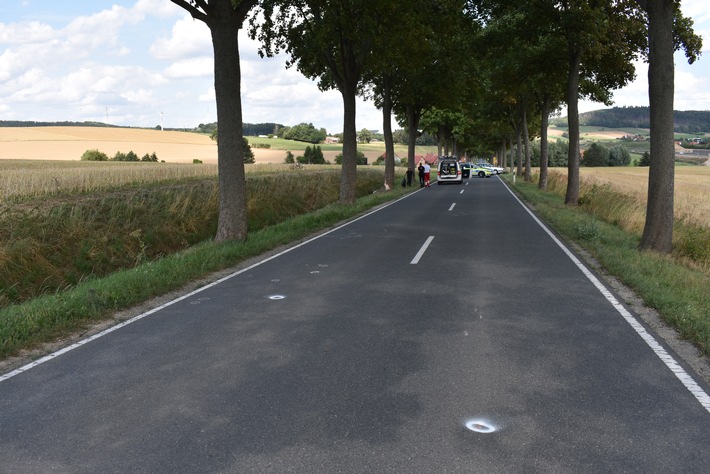 POL-NOM: Gemarkung Kalefeld - Foto zum Nachgang des Verkehrsufalls mit einer getöteten Person