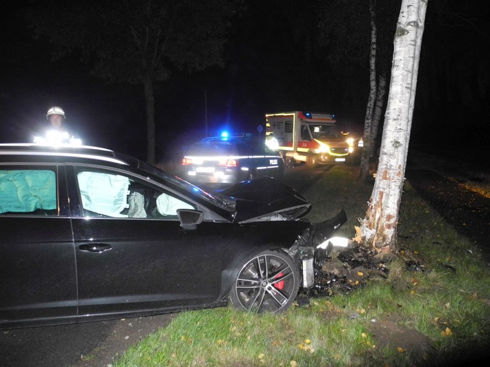 POL-STD: Autofahrer bei Unfall in Schwinge schwer verletzt, Polizei sucht Unfallverursacher in Bargstedt