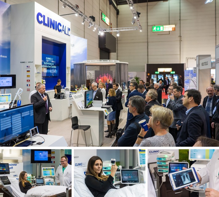 Live-Premiere auf der MEDICA: ClinicAll zeigt als einer der ersten Echtzeit-Zugriff auf die digitale Patientenakte am Krankenbett