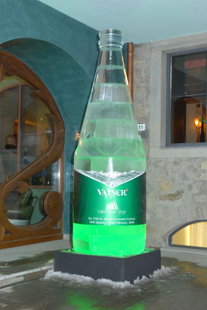 Valser accompagne la 15ème édition du St. Moritz Gourmet Festival