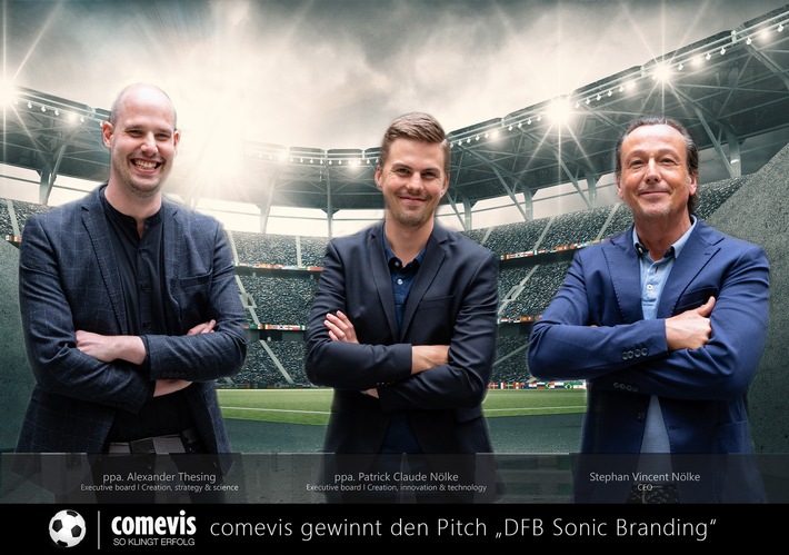DFB Sound Branding - Pitch: comevis überzeugt mit hörbarer Marken-Digitalisierung