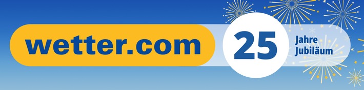 wetter.com feiert 25 Jahre – Vom Online-Pionier zum führenden Wetterportal im deutschsprachigen Raum