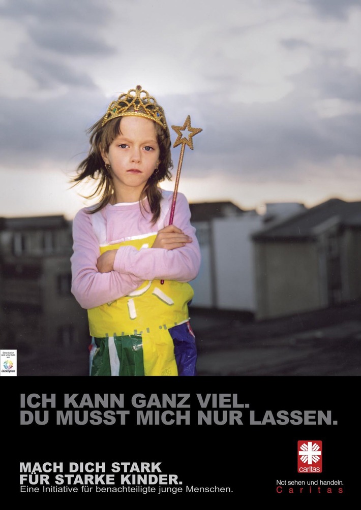 "Mach Dich stark für starke Kinder" / Caritas startet eine Initiative für benachteiligte junge Menschen