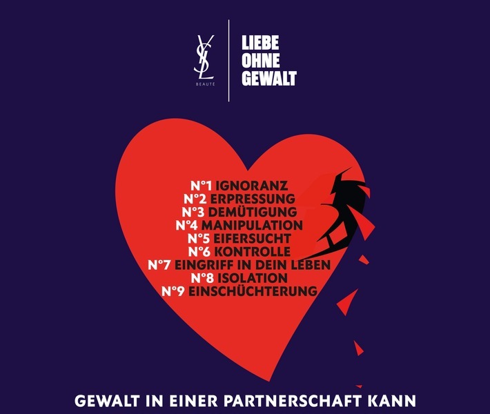 Die 9 Warnzeichen von Gewalt in Partnerschaften / Weiterer Text über ots und www.presseportal.de/nr/134317 / Die Verwendung dieses Bildes für redaktionelle Zwecke ist unter Beachtung aller mitgeteilten Nutzungsbedingungen zulässig und dann auch honorarfrei. Veröffentlichung ausschließlich mit Bildrechte-Hinweis.