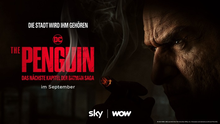 Neuer Teaser für "The Penguin" mit Colin Farrell veröffentlicht, ab September bei Sky und WOW