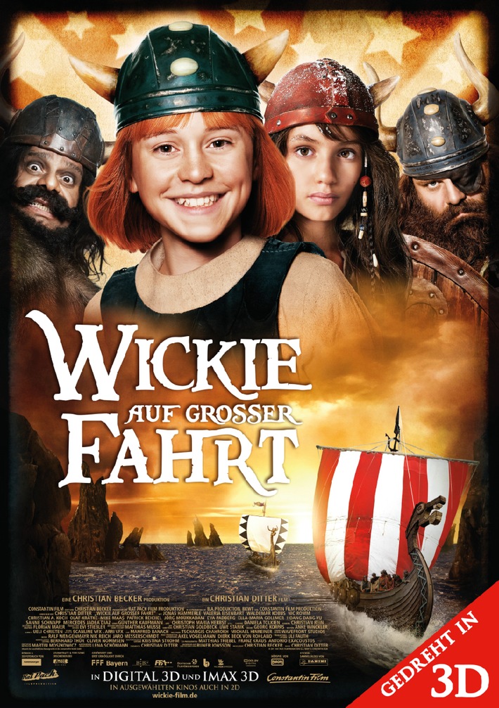 WICKIE AUF GROSSER FAHRT in 3D - ab 29. September im Kino (mit Bild)