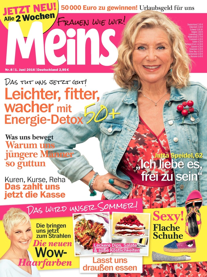 Jutta Speidel (62) in Meins: "Ich liebe es, frei zu sein"