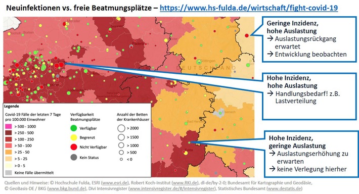 Geographische Datenanalysen: Die Pandemie als Chance zur Digitalisierung im Gesundheitswesen