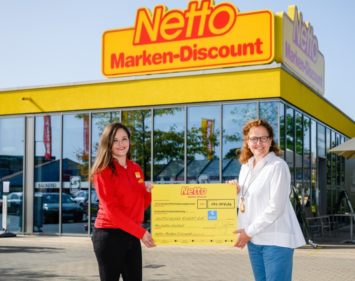 Netto-Spendenkonzept: Kunden spenden über 295.000 Euro in 3 Monaten für sozial benachteiligte Kinder