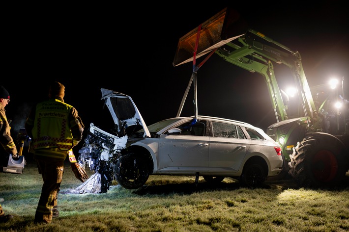 POL-OS: Verkehrsunfall auf Tankstellengelände endet im Goldbach