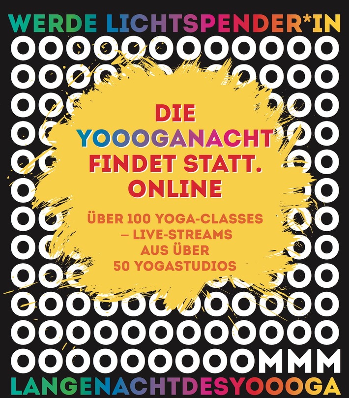 Die LANGENACHTDESYOOOGA 2020 findet statt. ONLINE! / Hamburger Verein organisiert Non-Profit-Yoga-Event mit über 120 Live-Streams für soziales Yoga am 20. Juni von 17 - 23 Uhr