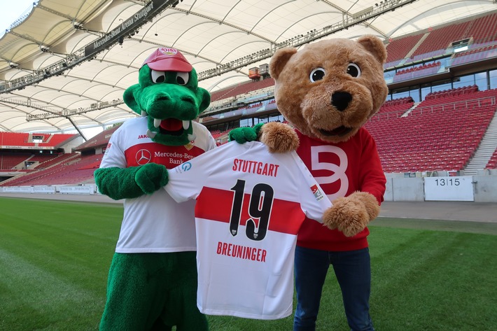 Breuninger verlängert Partnerschaft mit dem VfB Stuttgart / Engagement um zwei Jahre verlängert