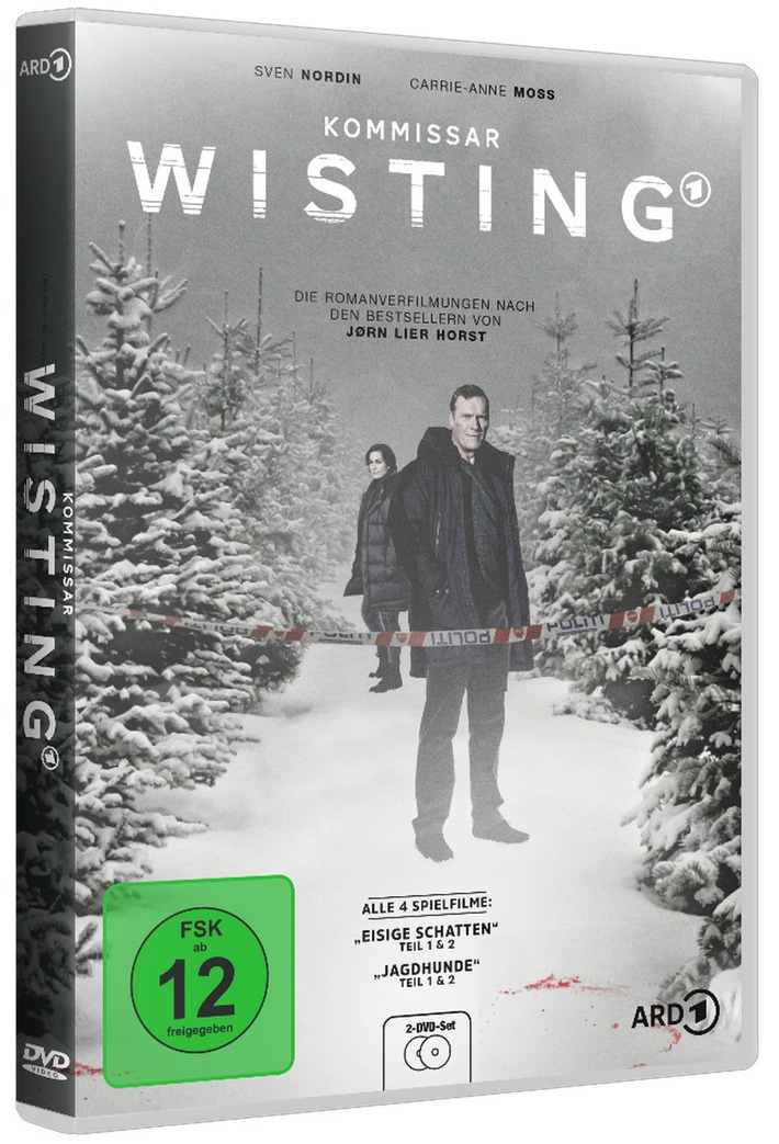 Kommissar Wisting Eisige Schatten (1+2) & Jagdhunde (1+2) ab 13. November digital, auf DVD und Blu-ray erhältlich