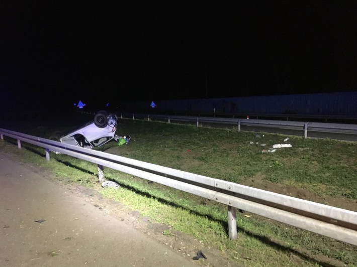 FW-EN: Verkehrsunfall auf der Autobahn