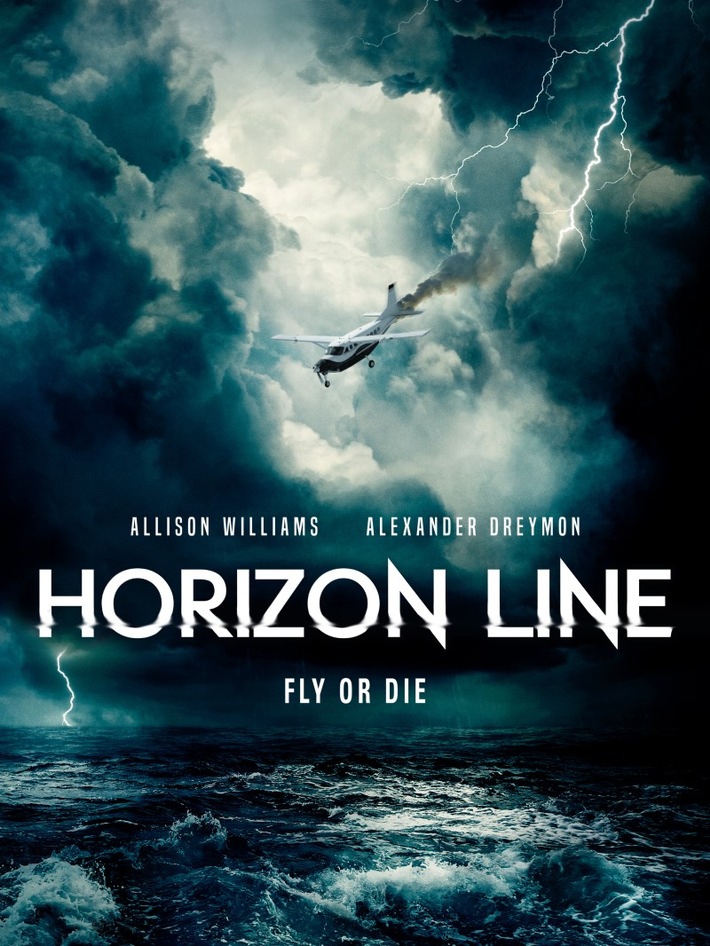 Der Flugzeug-Thriller "Horizon Line" von Constantin Film startet als exklusive Premiere bei Sky und Sky Ticket