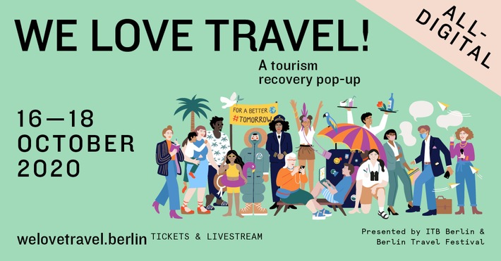 We Love Travel! findet für Reisebegeisterte rein digital statt
