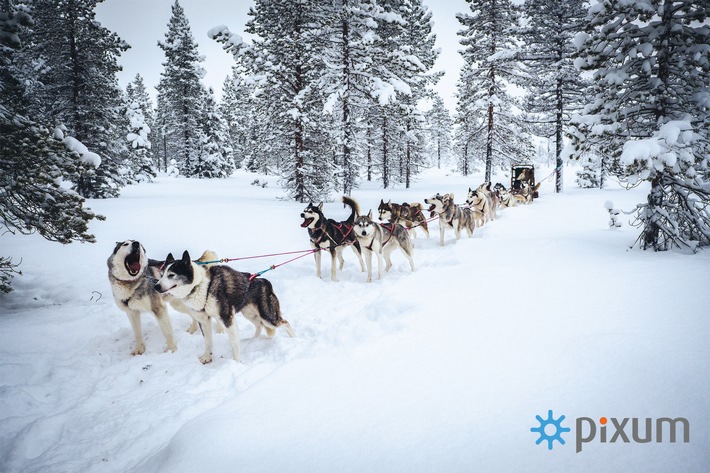 Lappland-Reise zu gewinnen: Pixum schickt glückliche Gewinner auf die Spuren des Weihnachtsmanns