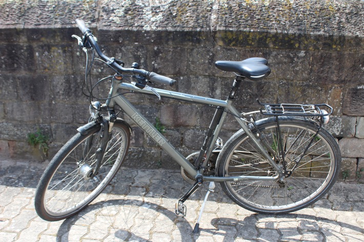 POL-PDKL: Fahrrad sichergestellt