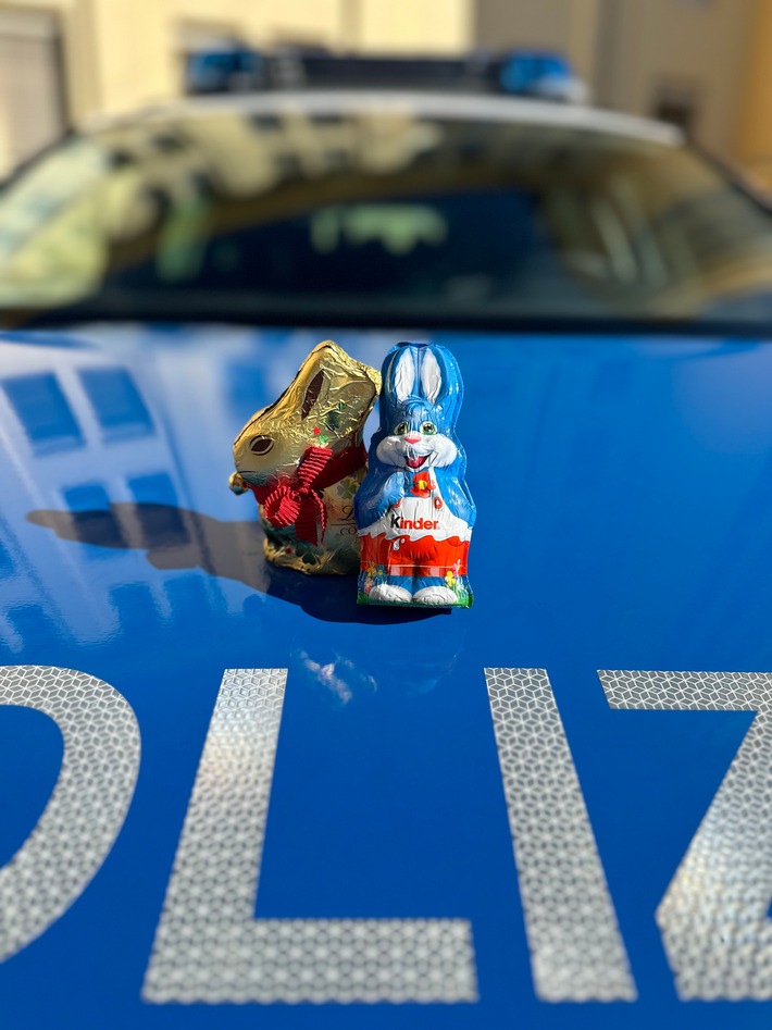 POL-OS: Osnabrück/Innenstadt: Osterhase in Osnabrück unterwegs: Schnitzeljagd der Polizei startet