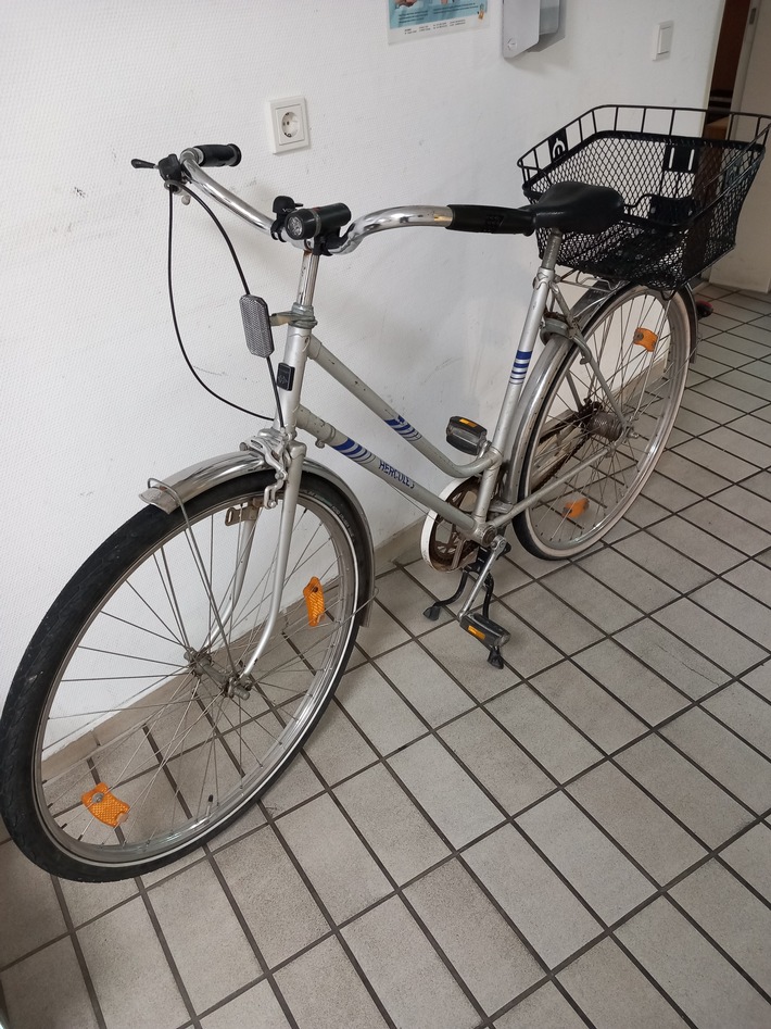 POL-PDMY: Fahrrad sichergestellt - Eigentümer gesucht