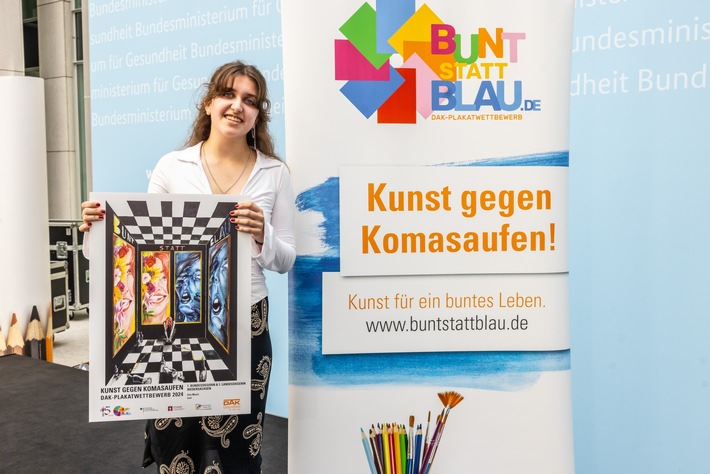 Nach Landessieg: Schülerin aus Niedersachsen gewinnt auch Bundeswettbewerb „bunt statt blau“