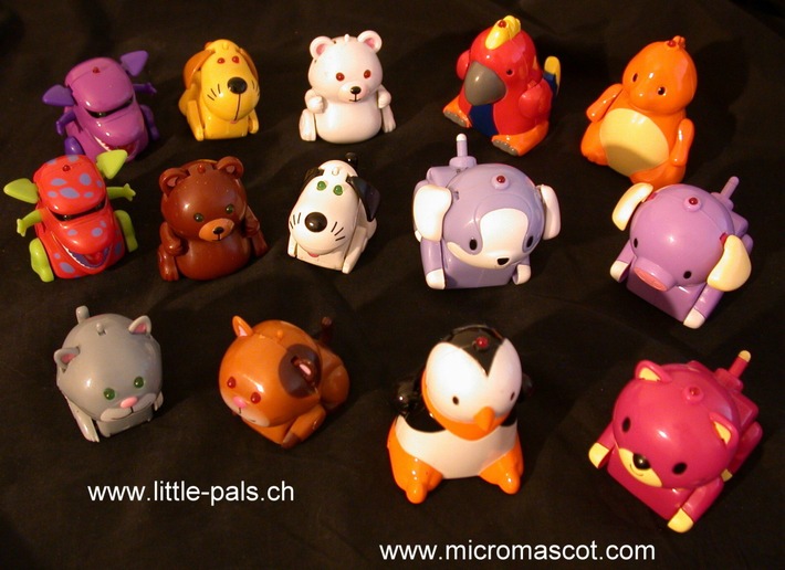 Weltneuheit - Little Pals & Micro Mascots -Die kleinen interaktiven Kameraden für gross und klein sind da!