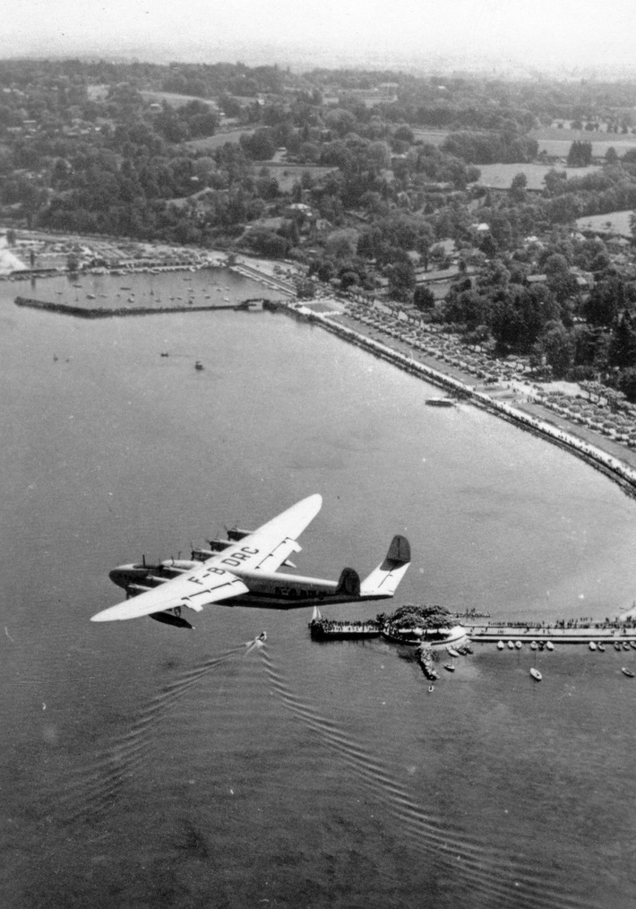 Medieninformation: Air France feiert 85 Jahre Genf–Paris