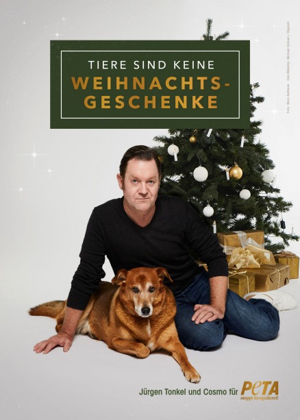 Neues Video: Schauspieler Jürgen Tonkel appelliert an alle Tierfreunde: &quot;Tiere sind keine Weihnachtsgeschenke&quot;