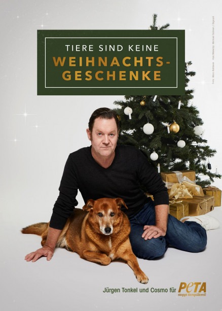 Neues Video: Schauspieler Jürgen Tonkel appelliert an alle Tierfreunde: "Tiere sind keine Weihnachtsgeschenke"