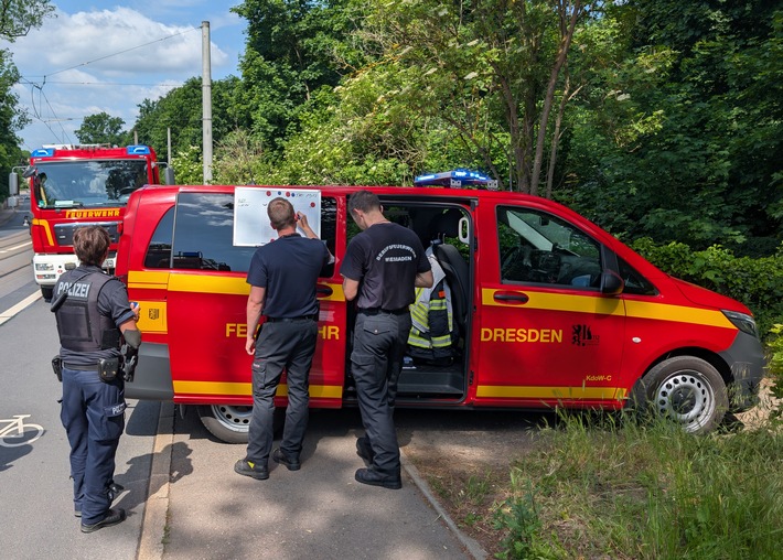 FW Dresden: Informationen zum Einsatzgeschehen von Feuerwehr und Rettungsdienst in der Landeshauptstadt Dresden vom 27. Mai 2026