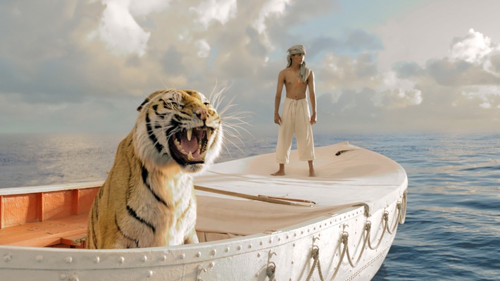 Ein echtes Filmwunder: Ang Lees OSCAR® prämierter &quot;Life of Pi - Schiffbruch mit Tiger&quot; am 2. November 2014 auf ProSieben
