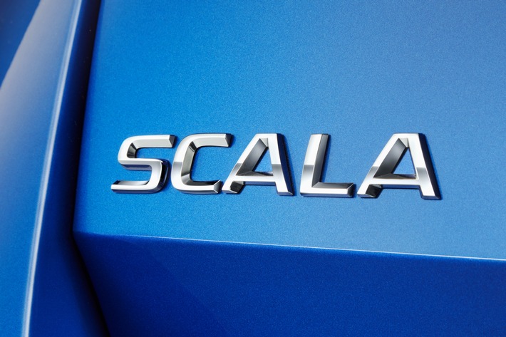SKODA SCALA: neuer Name für neues Kompaktmodell