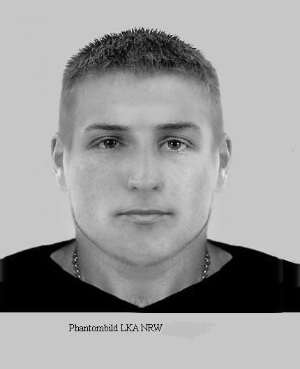 POL-D: Samstag, 14. August 2010, 2 Uhr -
Sexualdelikt in der Altstadt - Kriminalpolizei fahndet mit Phantombild nach dem Täter - Zeugen gesucht