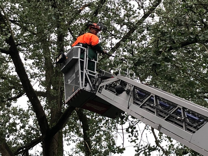 FW-Stolberg: Unwetter über Stolberg