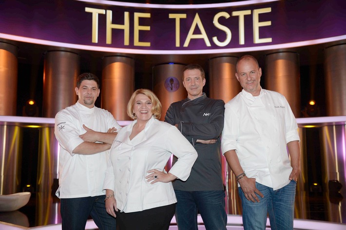 Nur der Geschmack zählt: Tim Mälzer, Frank Rosin, Alexander Herrmann & Lea Linster suchen bei "The Taste" Deutschlands besten Koch - ab 13. November 2013 in SAT.1 (BILD)