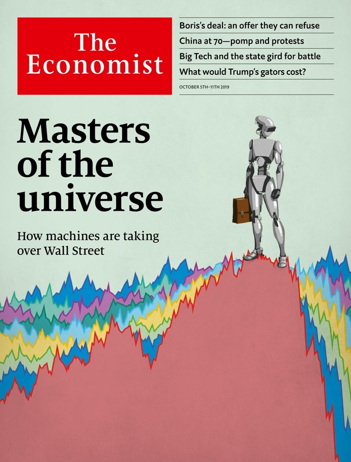 The Economist: Maschinen im Finanzmarkt | Chinas Siebzigjahr-Feier | Europas politische Rechte | Neuer Brexitplan | Deutschland und die EZB