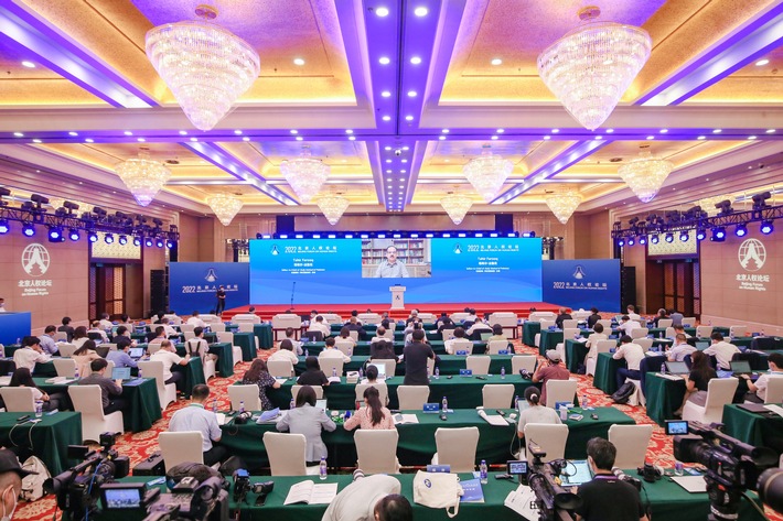 Beijing Forum 2022: "Pekinger Menschenrechtsforum 2022" zum Thema "Gemeinsames Engagement für eine gerechtere, vernünftigere und integrative globale Menschenrechtspolitik"