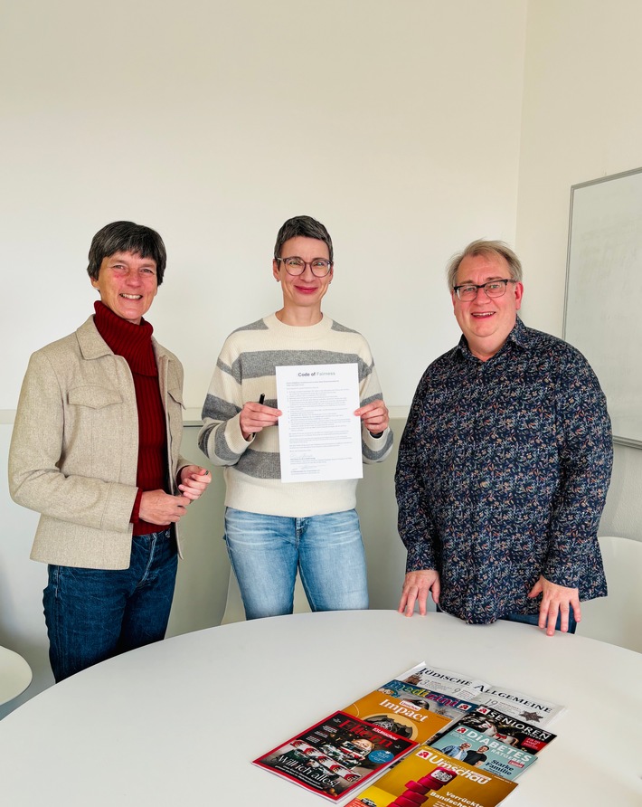 Faire Zusammenarbeit mit freien Journalist:innen: Wort & Bild Verlag unterzeichnet Code of Fairness der Freischreiber