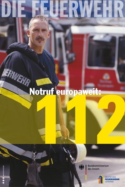 DFV: Notruf 112 - der direkte Draht zu schneller Hilfe in ganz Europa