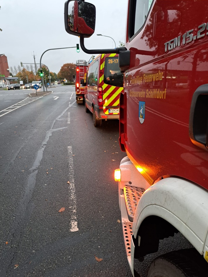 FFW Schiffdorf: Ölspur sorgt für Einsatz der Feuerwehr