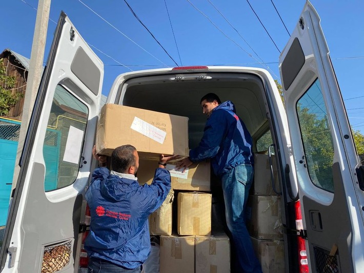 Caritas stellt 50.000 Euro für die Vertriebenen im Konflikt um Nagorny Karabach zur Verfügung