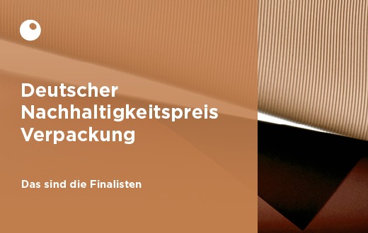 Drei Verpackungslösungen im Finale des Deutschen Nachhaltigkeitspreises