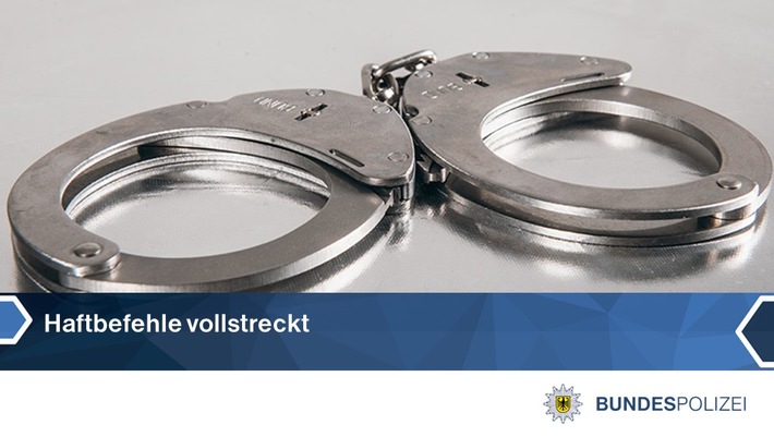 BPOLI LUD: Haftbefehle am Wochenende vollstreckt
