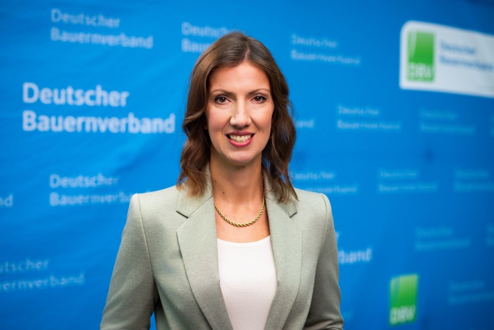 Stefanie Sabet neue Generalsekretärin beim Deutschen Bauernverband / Rukwied: profilierte Persönlichkeit mit fundierter Erfahrung in der Agrar- und Ernährungspolitik