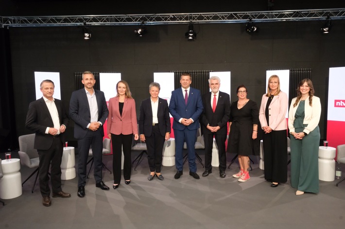 ntv Spitzenrunde vor der Landtagswahl in Sachsen-Anhalt