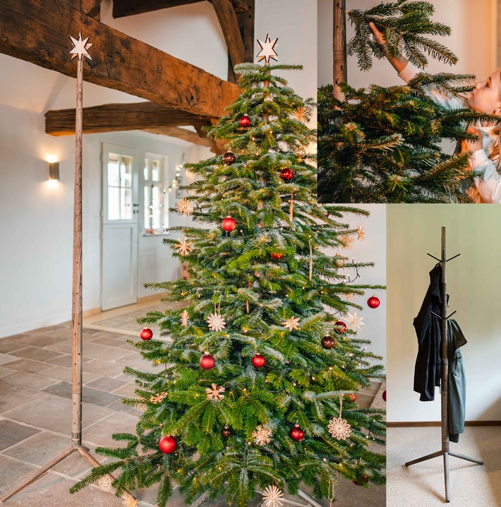 Keinachtsbaum im Trend: Weihnachtsfreude trifft Nachhaltigkeit