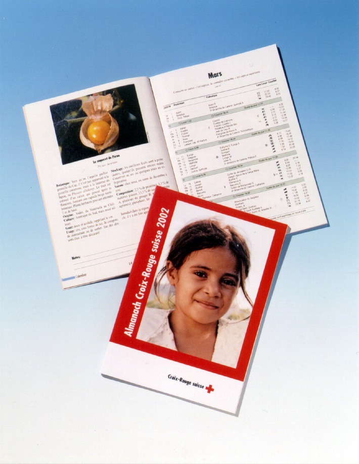 L&#039;almanach Croix-Rouge suisse 2002 est arrivé