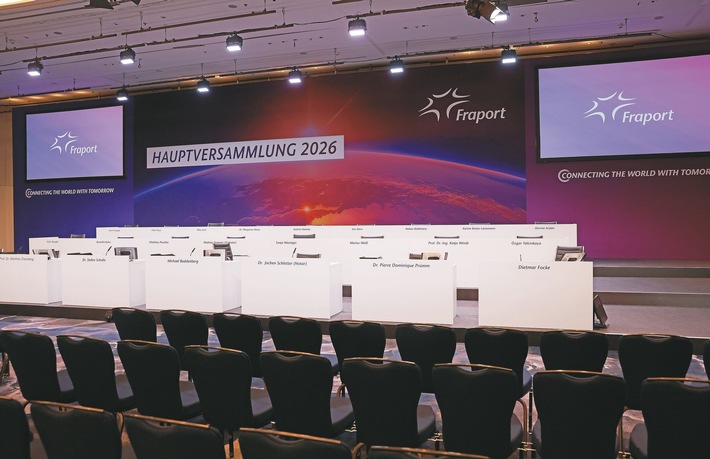 Fraport-Hauptversammlung: Vorstand und Aufsichtsrat berichten heute Aktionärinnen und Aktionären