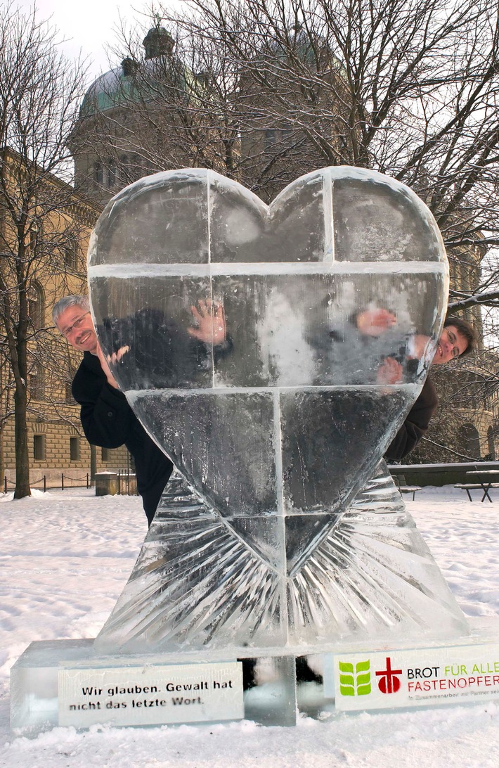 Action de Carême : Un coeur de glace et 100&#039;000 roses